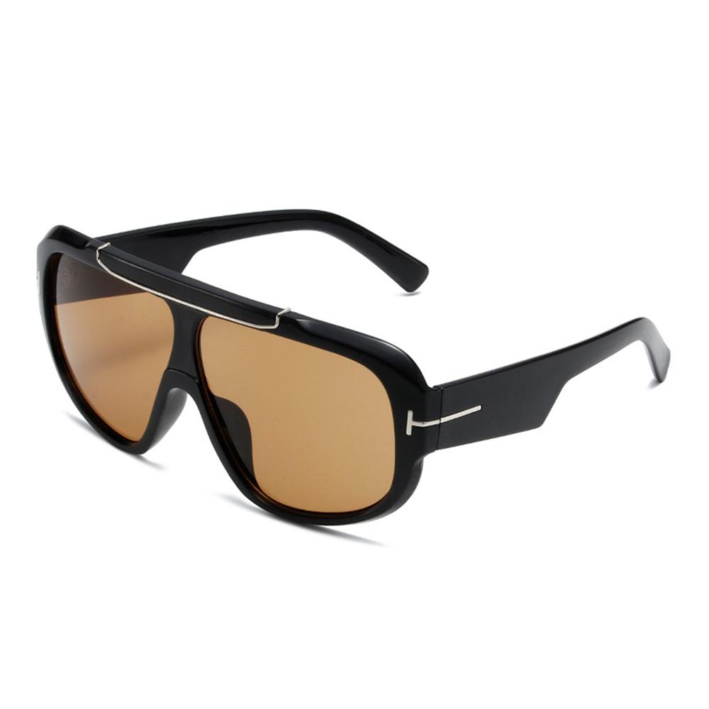 New Oversized Shield Sunglasses Goggle Women Men Vintage Female Sun Glasses Trending Big Frame Shades Eyeglasses De Sol Oculos