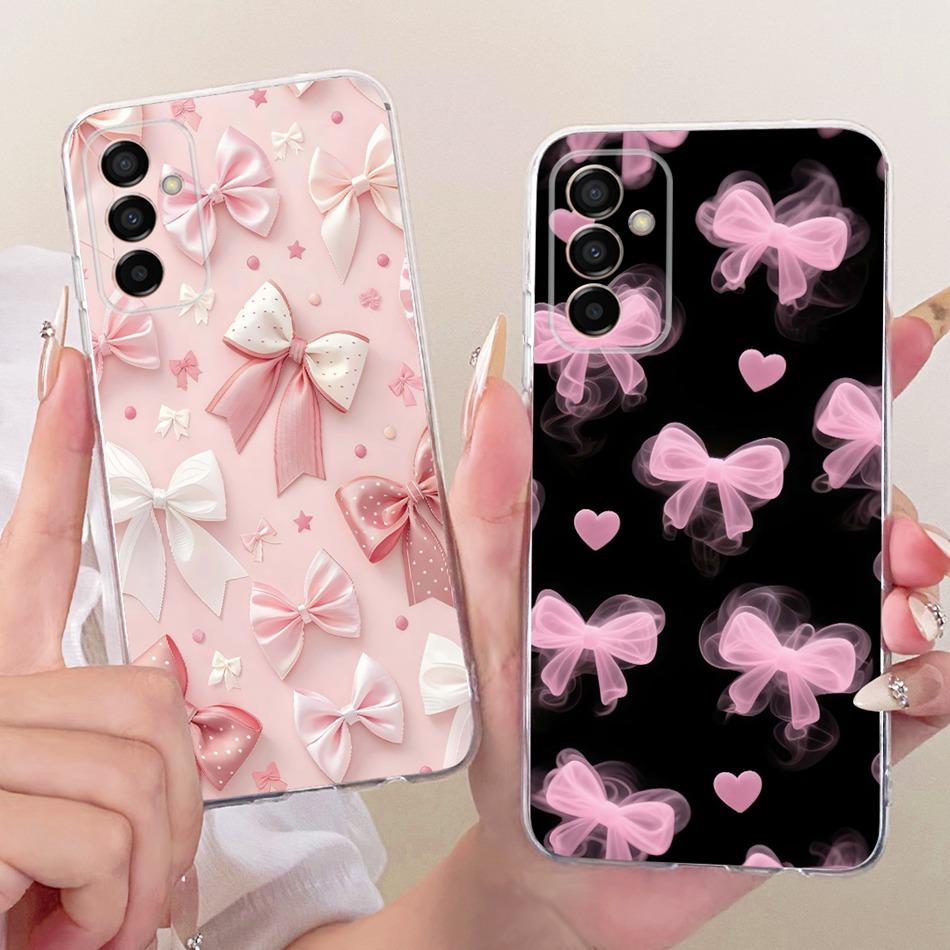 For Samsung Galaxy M23 F23 Cute Flower Butterfly Cat Painted Case For Samsung F23 M23 5G Soft Silicone TPU Phone Cases