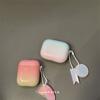 Minimalist Pure Color Gradient Airpods2/3 Generation Earphone Case Airpodspro Wireless Bluetooth Third Generation Protective Case