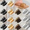 5 Pairs (10pcs) of Metal Seamless Magnetic Clasps, Suitable for Bags, Magnetic Snap Buttons, Fasteners, Ideal for Handbags