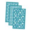 3Pcs Clay Tool Silk Screen Stencils Silk Screen for Clay for Jewelry Making Home Earrings Decoration DIY