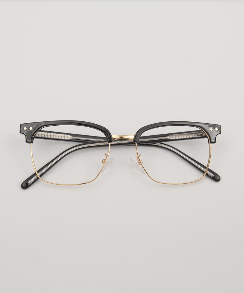 Eseubika Blake-C01 Blue Light Browline Glasses