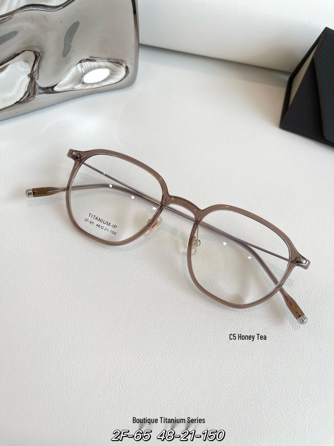 

Очки Xiaohongshu Karin Style из легкого титана: Свежая, Омолаживающая, Защищающая от синего света женская мода 48-21-150