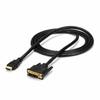 Startech-HDMI To DVI Adapter Startech HDMIDVIMM6 Black