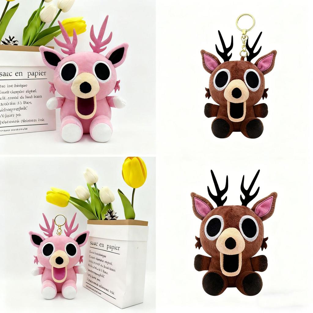 99 Nights in the Forest Plush 99 Days of Nights in the Forest Mascot A Detailed Symbol of the Horrifying Survival Game Chibi Toy, Survival,