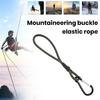 Kraftig stropp Sterkt elastisk tau Lett bærbart mye brukt multifunksjonelt strikksnor Campingtilbehør