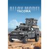 1/32 Toyota Tacoma Picku Wagon Alloy Model Car Toy Diecasts Metal Casting Sound and Light Car Toys for Children Vehicle