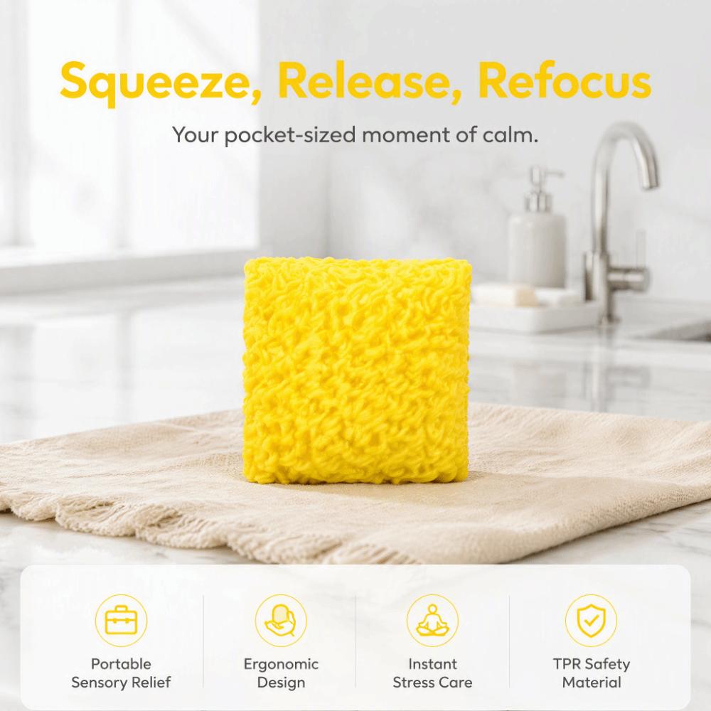 Moldable Crackling Noodles Squishy Toy Sound Effects Realistic Food Pinch for Kids Adults