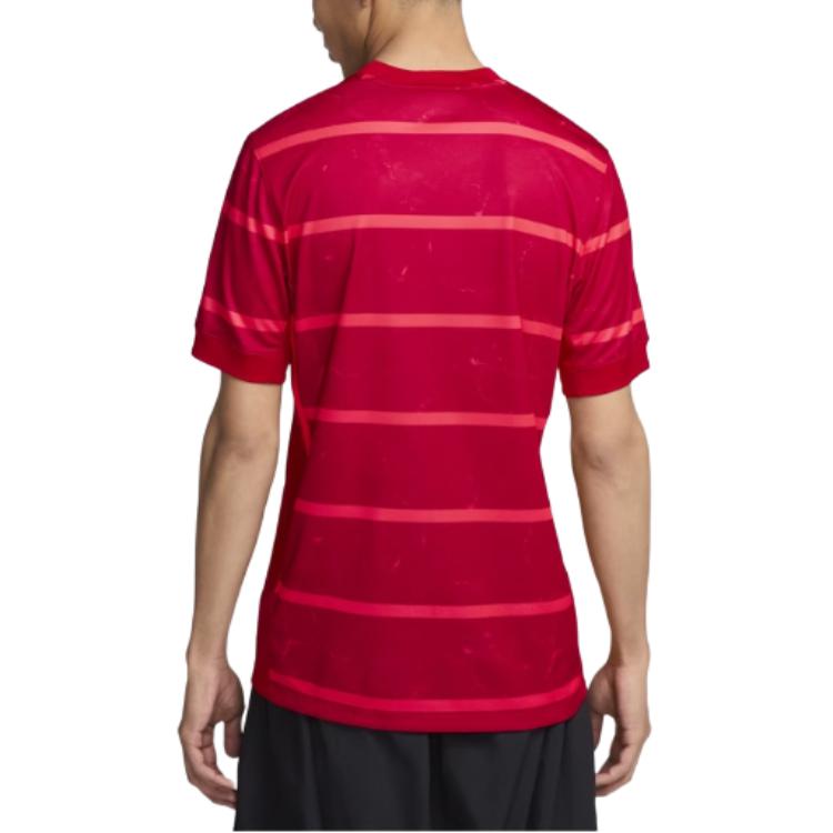 New Nike Dri-Fit Soccer Jerseys Men's Gym Red/Laser Red/White HM6166-687