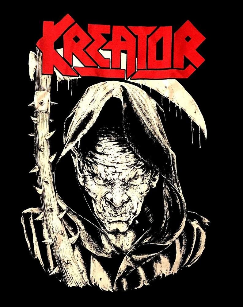 

SALE Kreator Band Men T-shirt Black Unisex All Sizes Shirt Fan Unisex T-Shirt XXXL