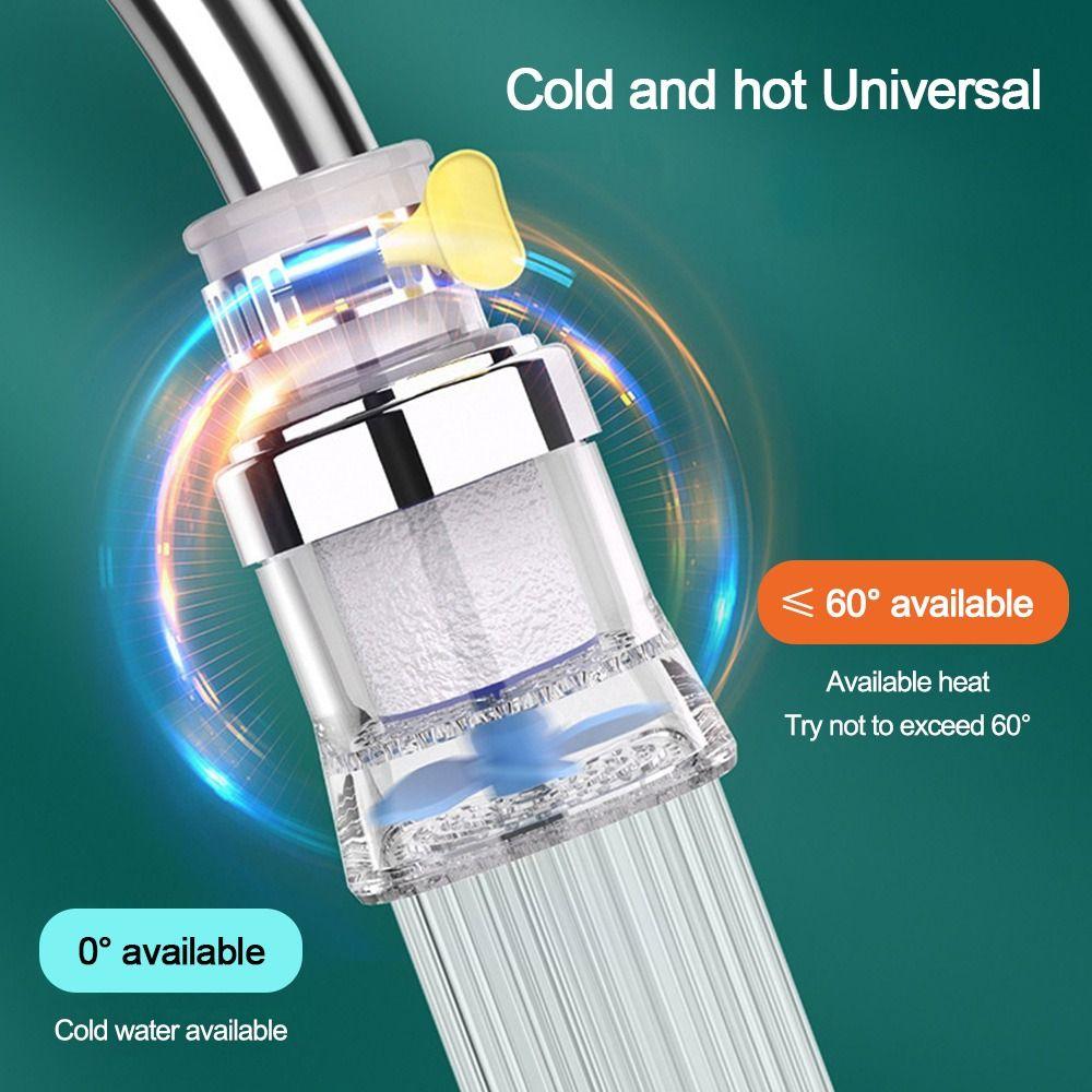 360° Rotate Kitchen Faucet Nozzle Taps Filter Adapter  Household Washbasin Accessories