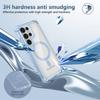 Transparent Airbag Bumper Case for Samsung Galaxy S26 S2 Ultra S24 Plus S23 FE S22 S21 Magnetic Clear Shockproof Cover