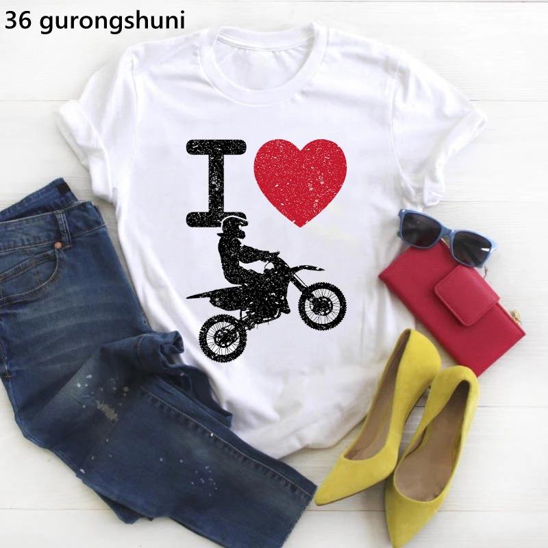 Im A Simple Unisex I Love Motorcycle And Wine Letter Print Tshirt Unisexs Clothing Watercolor Flowers Tshirt Femme Streetwear