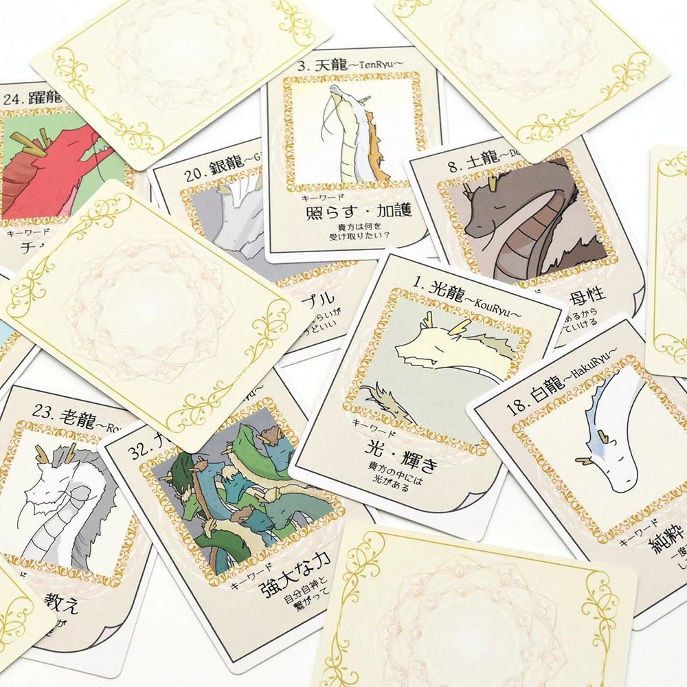 Ryuen Cards | Naomi Inaba | 32 Cards with Japanese Instructions [Authentic]