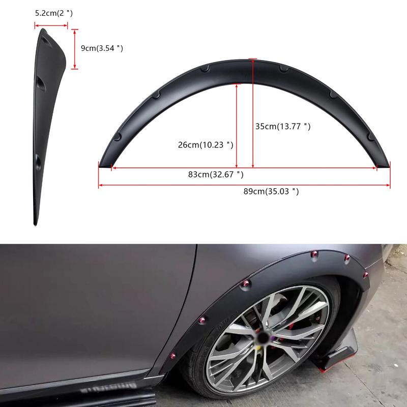 Fender Flares Wheel Arches Extra Wide Body Extension A+ For Honda Civic EJ EK EG