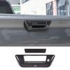 ABS Carbon Car Tailgate Handle Trim Accessories Cover For NIssan Titan 2016-