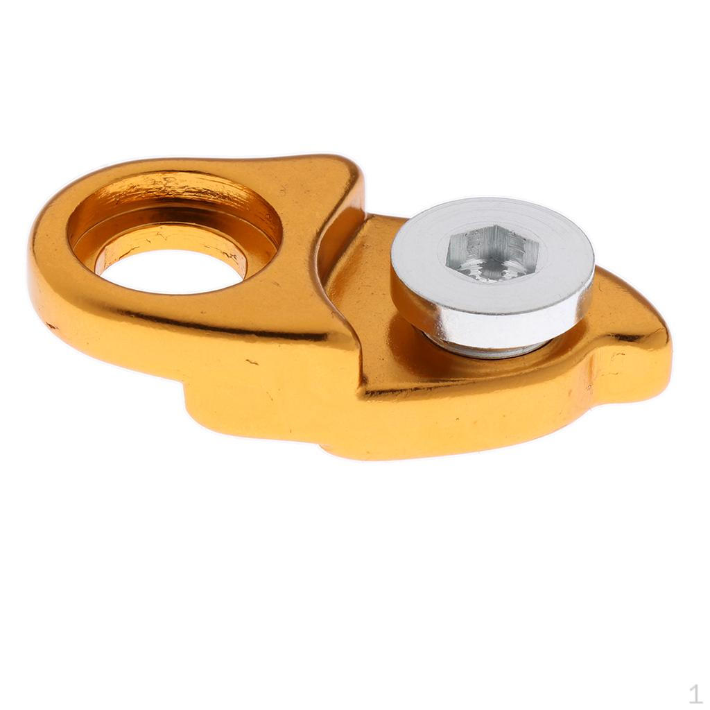 Transmission Gear Rear Derailleur Hanger With Screws Gold