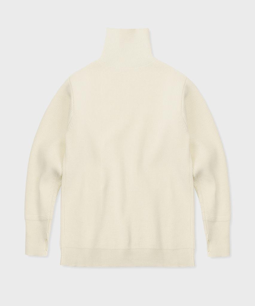Andeleusenandeleusen Sailor Turtleneck Off White