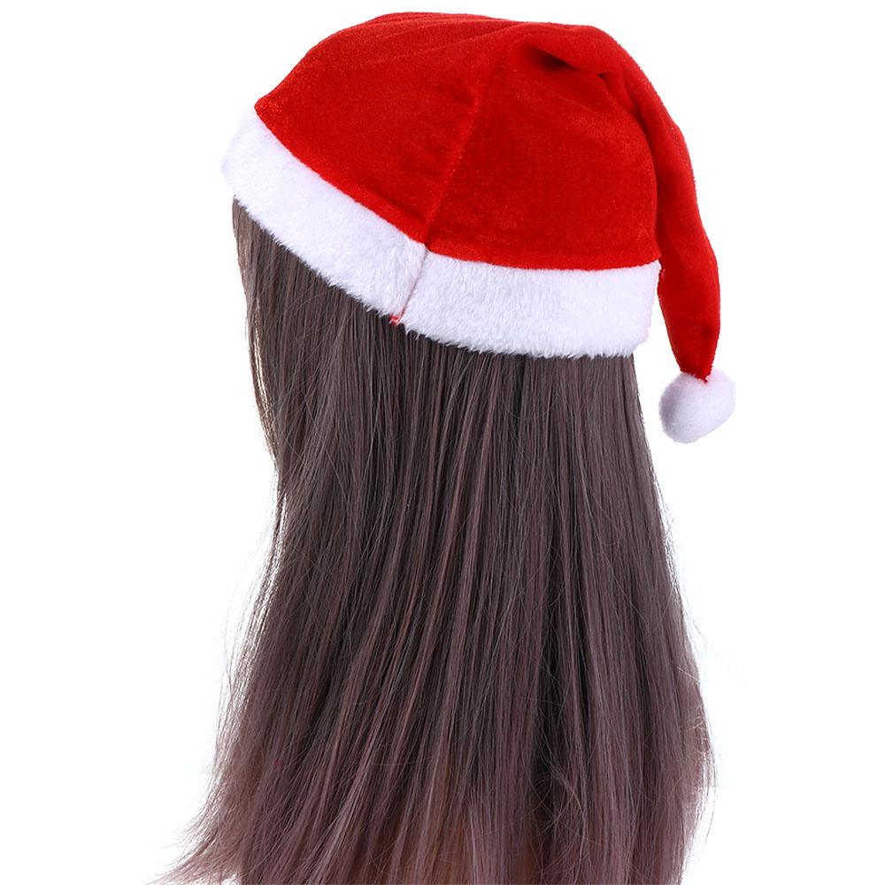 Santa Claus Costume Red Cape Women Hooded Ponchos Christmas Cloak Cosplay Costume Xmas Cape