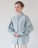 JMARKNEWYORK Pintuck Sleeve Shirt - Mint