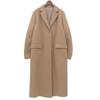 YLEVE Excellent Condition Wool Chesterfield Coat, Women's, Beige, Size 2, 168-8210055, Made In 2018 Coat 2 beigeUsed