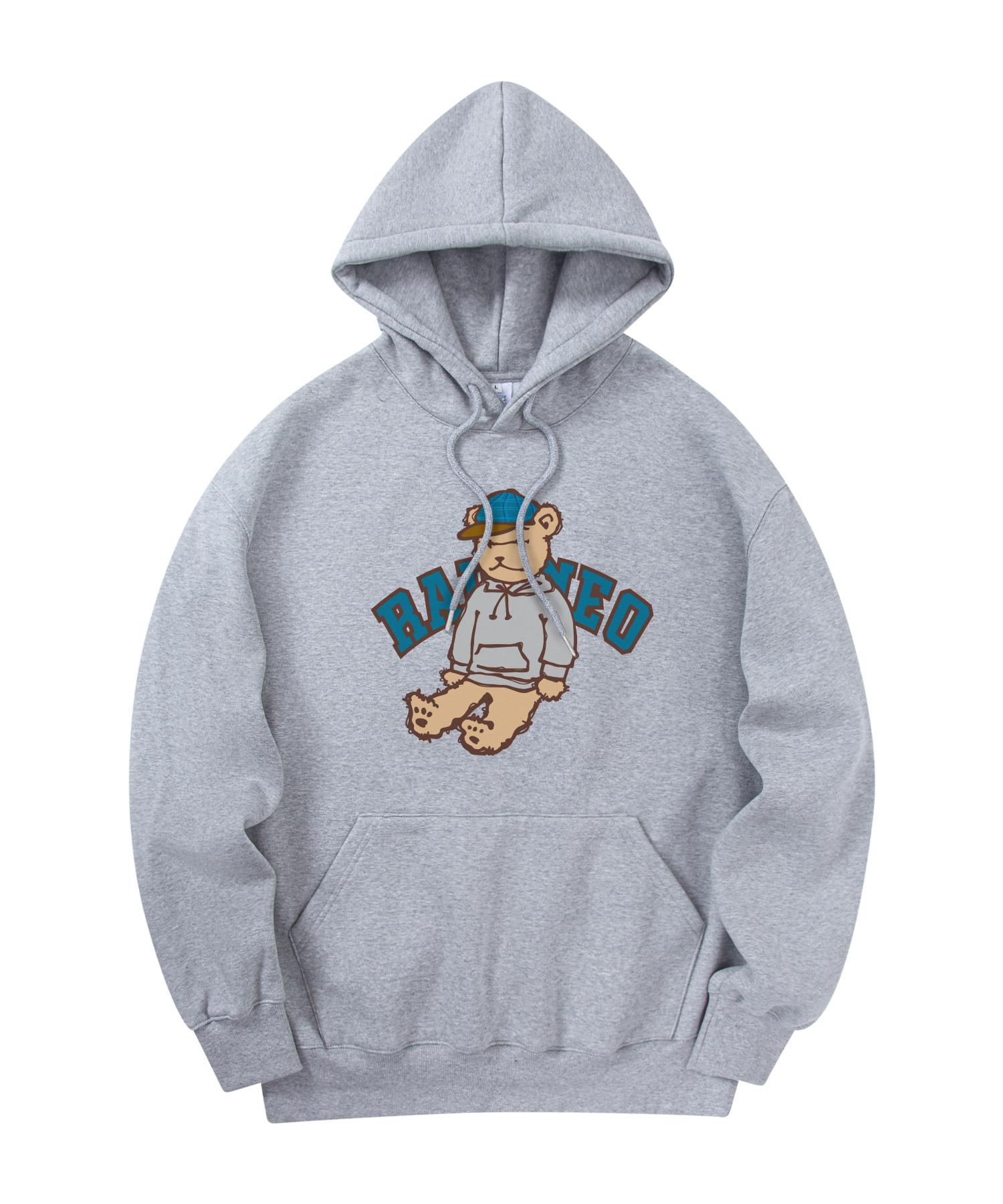 Radineo A Fluffy Bear Hood Grey L