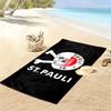 St. Asciugamano da Spiaggia Pauli FC Print, Asciugamano Grande Morbido ad Asciugatura Rapida per Spiaggia Campeggio Nuoto