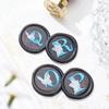 Butterfly Letter Pattern Wax Stamp Head, Sealing Wax Stamp Head Replacement