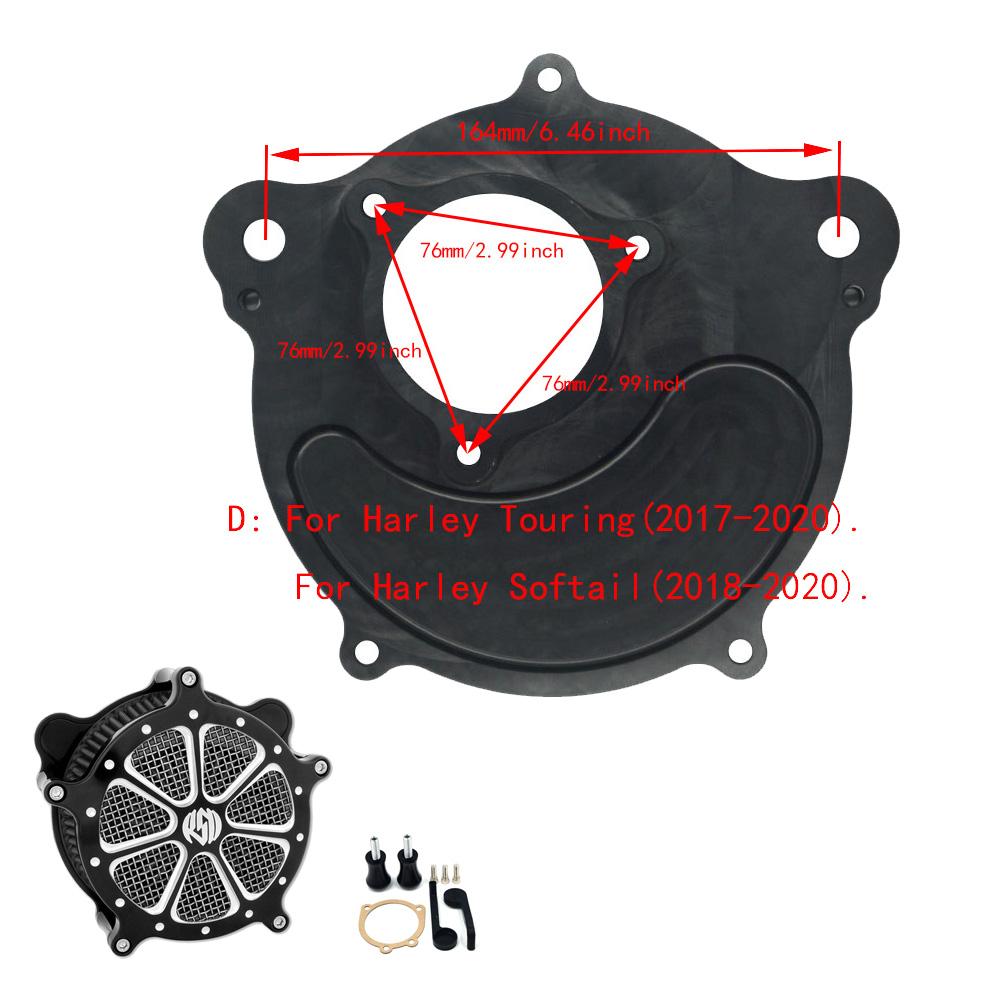 

Очиститель воздушного фильтра для Harley Sportster XL Touring Street Glide Road Glide Dyna Softail, аксессуары для мотоциклов Air Filter D