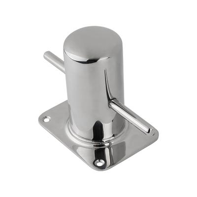AndyMarine 316 Stainless Steel Single Mooring Bitt Heavy Duty Bollard Cleat Marine Hardware Accessories