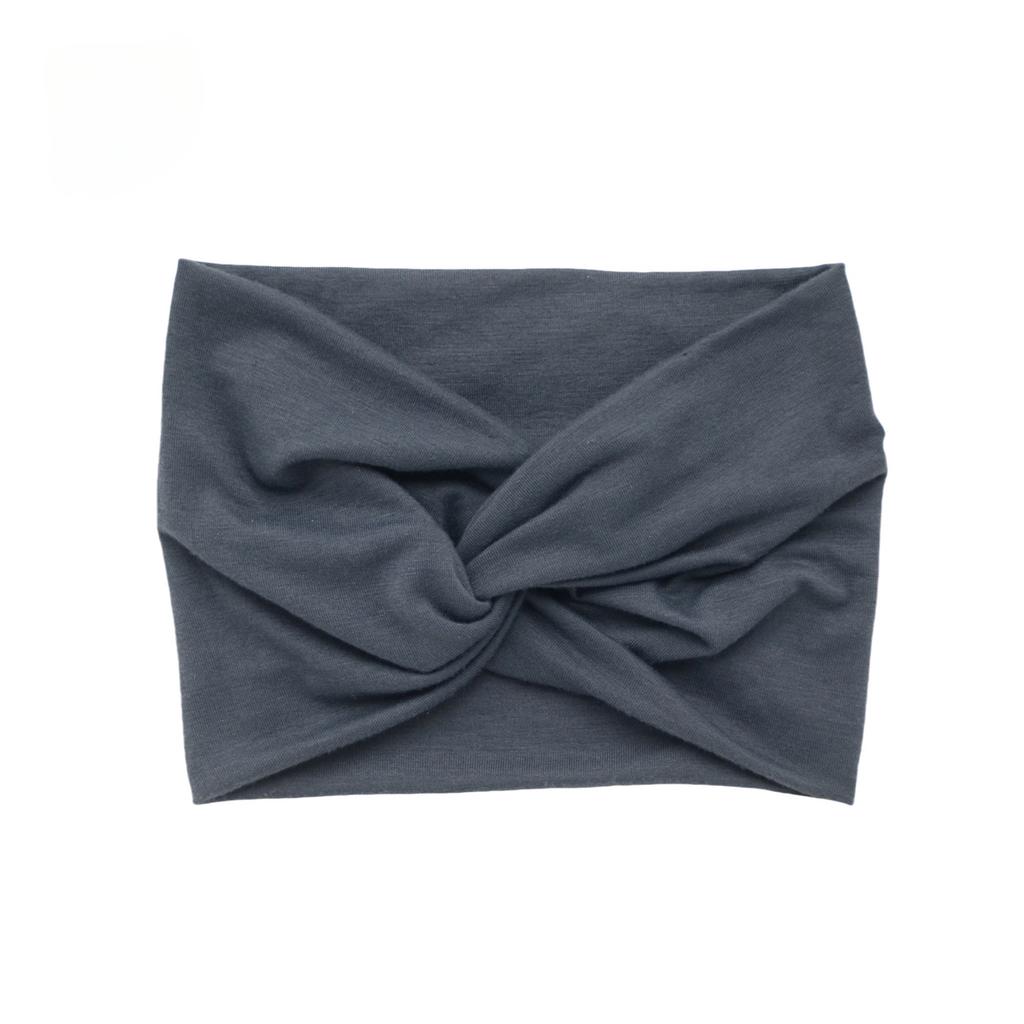 Yoga Hair Bands Twisted Extra Large Turban Head Wraps for Women Workout Headband Wide Headbands