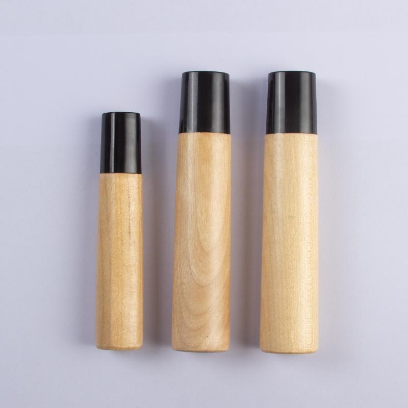 1 Piece Japanese Classic Octagonal For Diy Semi-Finished Handmade High Quality Wood Material Kitchen Knife Handle