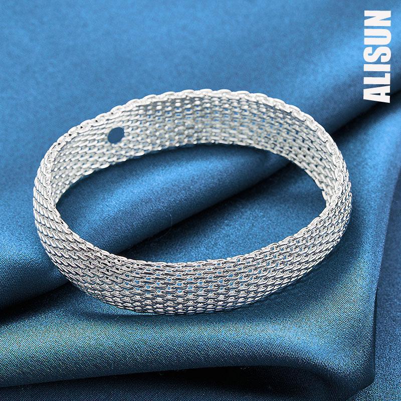 925 Sterling Silver Bracelet Fashionable Wedding Jewelry