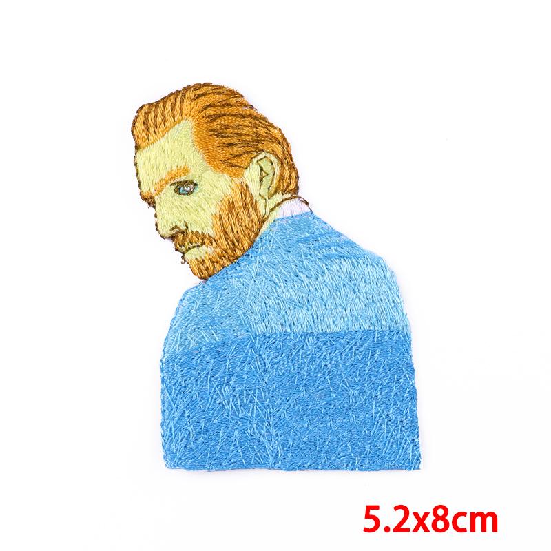 Mountain Adventure Outdoor Scenery Embroidery Patches Iron On Patches Diy Sun Waves Patch Backpack Jackets Sew Embroidered Badge 