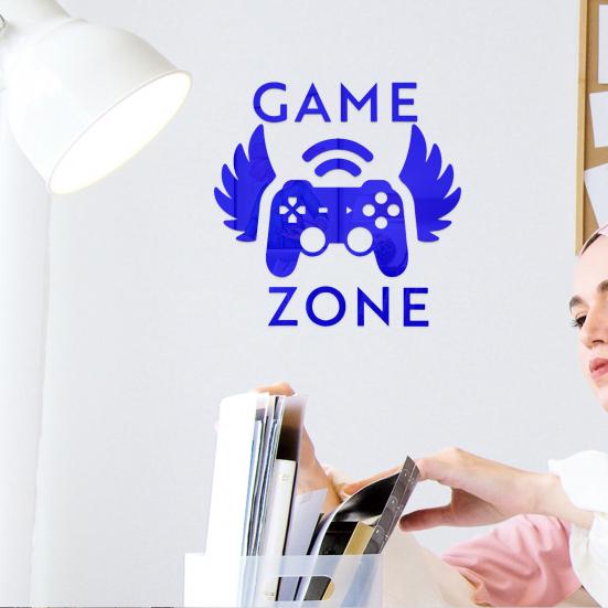 

13Pcs Beautiful Smooth Edge Removable Background Sticker Acrylic Gamepad Wall Bedroom Supply
