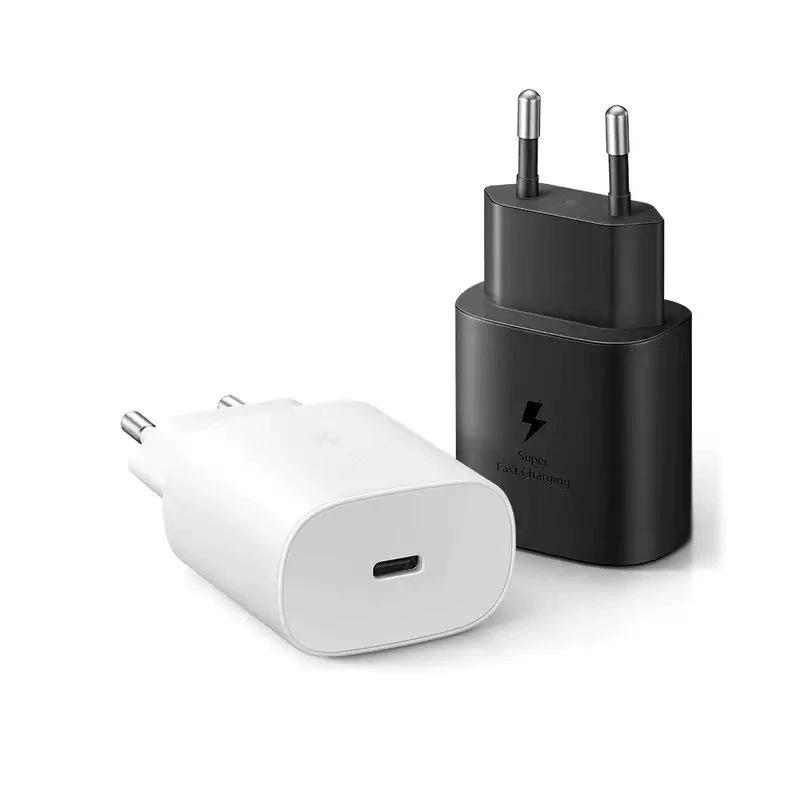 25W Fast Charger for Samsung S20-S23 and Apple Devices