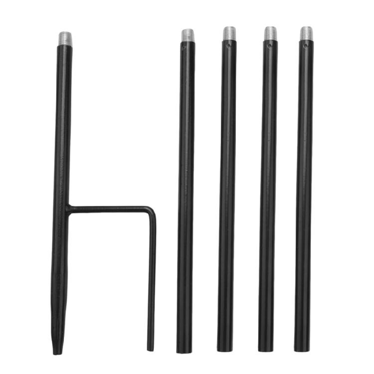 Antirust Coating Plant Stand Hanging Stake Suitable For Outdoor Decoration Patios Yard Landscape Rustproof Outdoor Poles