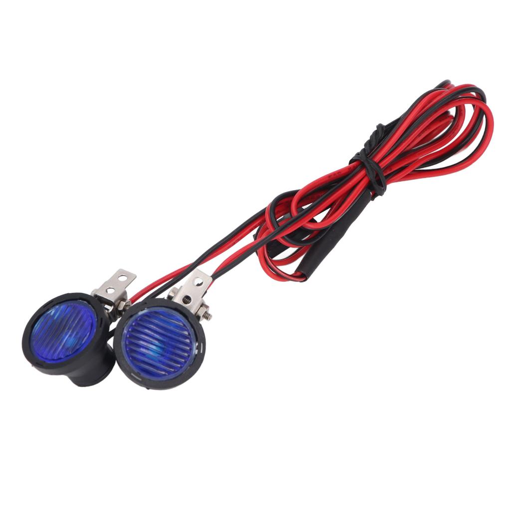 RC Car Front Spotlight for Axial for SCX10 90046 for Redcat 2 LEDs High Brightness RC Headlight for