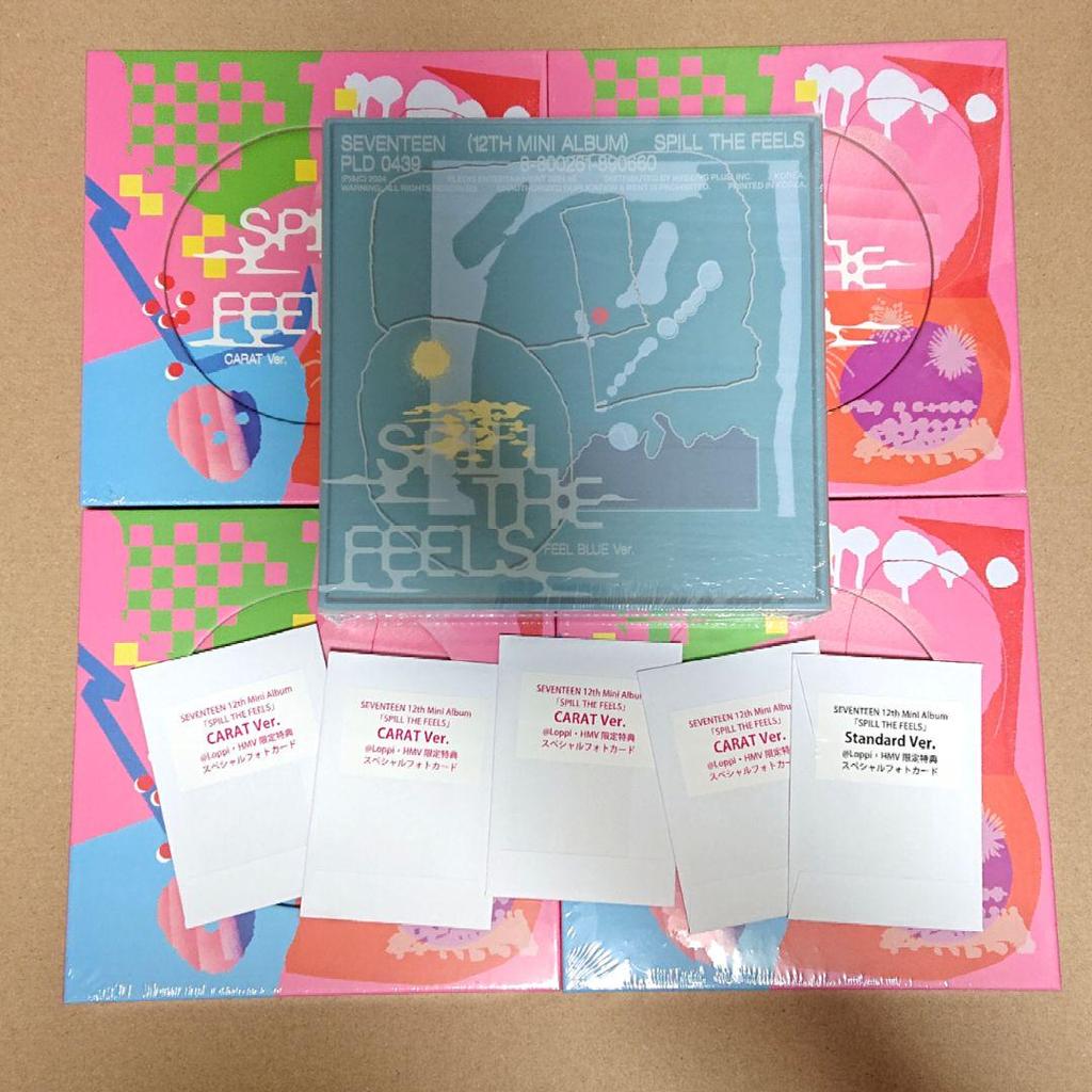 [USED] SEVENTEEN SPILL THE FEELS