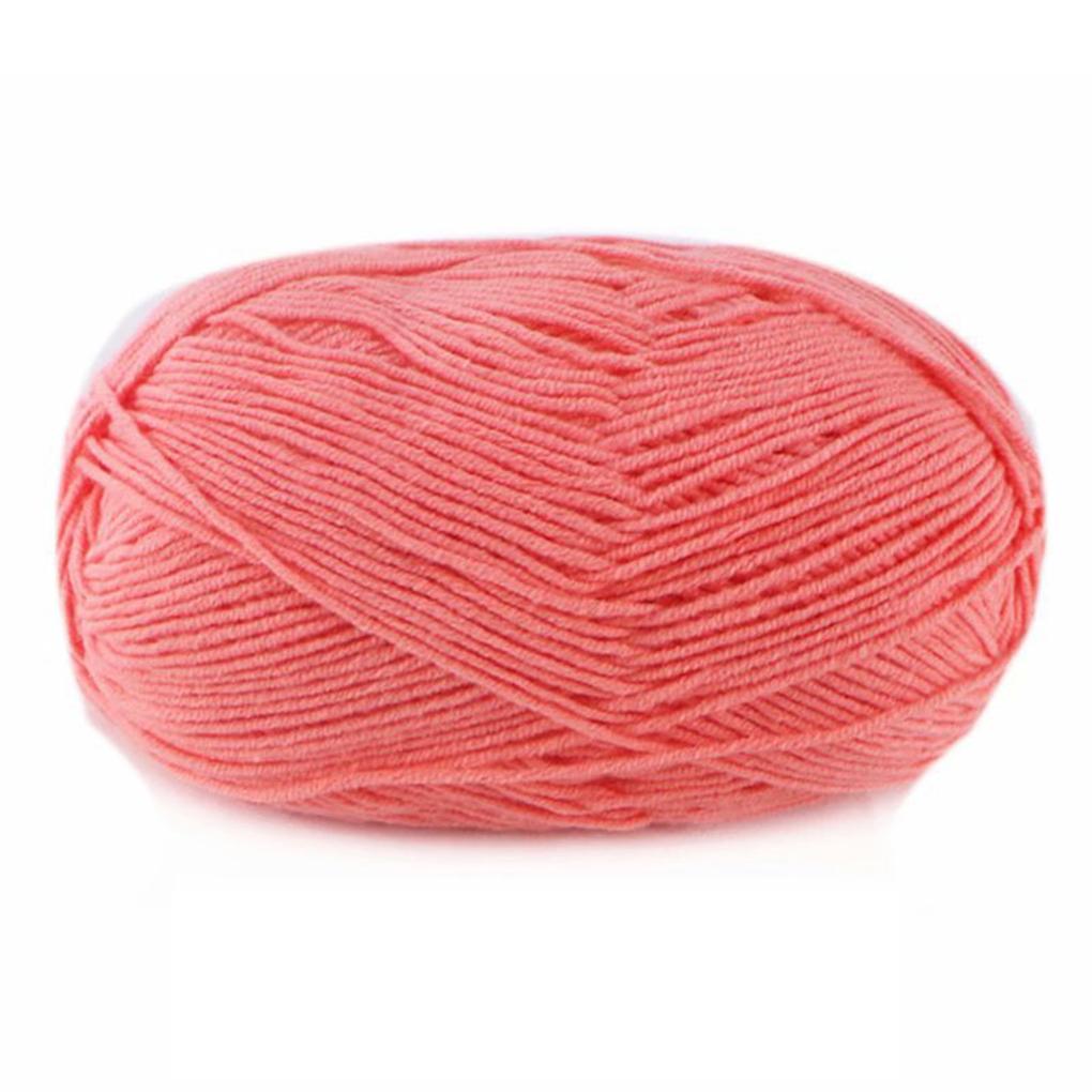 Crochet Yarn Sweater Scarf Gloves Toys Bundle Crafts Gifts Threads Durable Skeins Set Arts 4-Ply for Knitters Beginners Parties