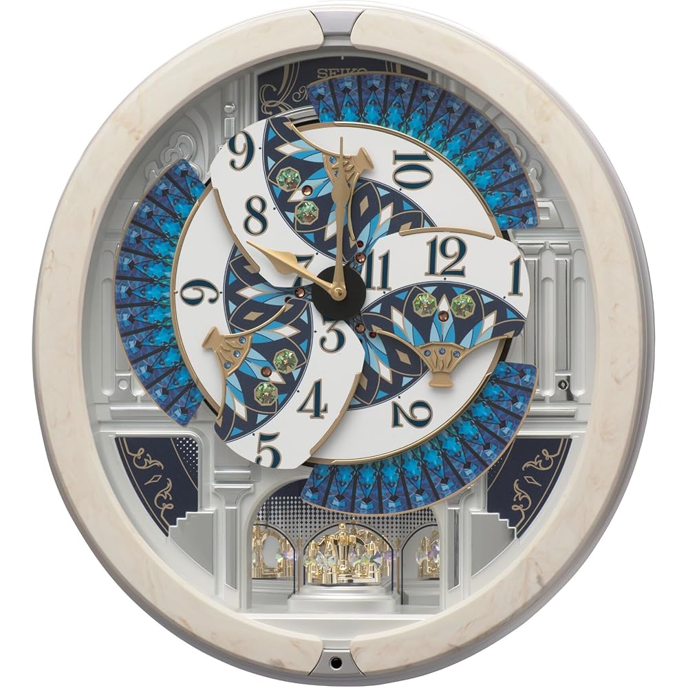 Seiko Clock Wall Clock, Quartz Clock, Mechanical Clock, Analog, Triple Selection, Melody, 443×405...