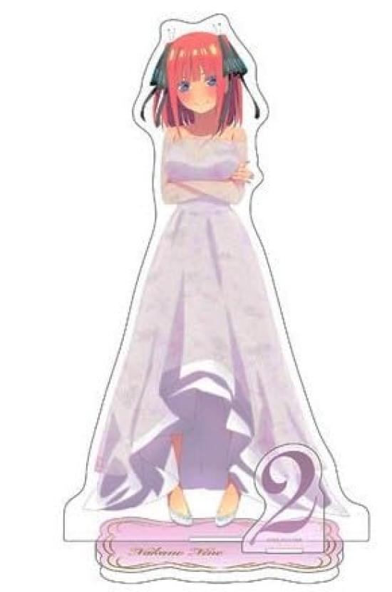 Nino Acrylic Stand Wedding Dress The Quintessential Quintuplets Movie Official Merchandise