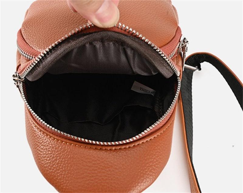Damenmode Brusttasche Vintage Design Umhängetaschen Lässige Hüfttasche für Damen