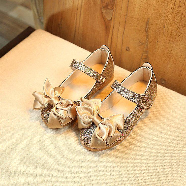 

Spring & Autumn Girls Princess Bow Dance Leather Shoes 21-25 (5 pairs)