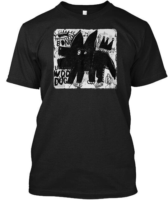 Abstract Dog T-Shirt Made in the USA Size S to 5XL Unisex T-Shirt S