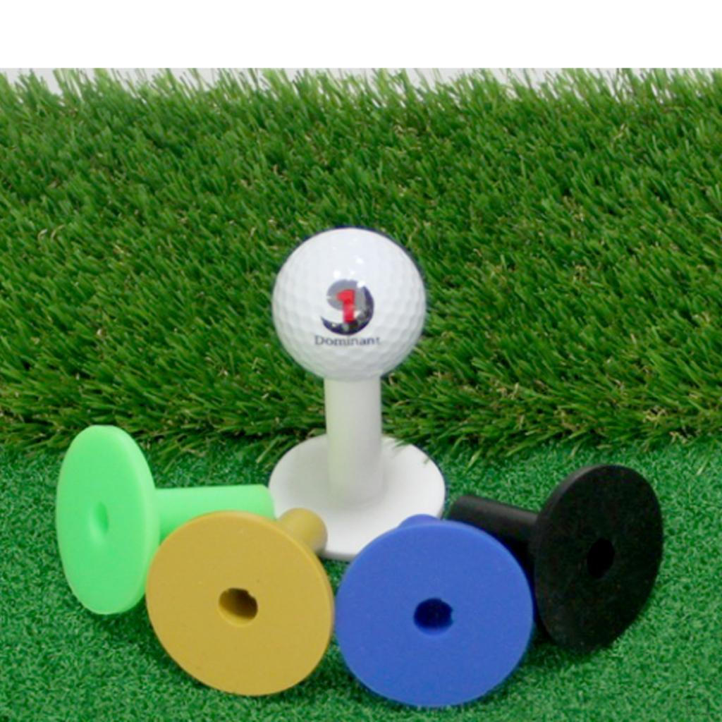 Professional Golf Rubber Tees Driving Range for Practice Mat Golfer Select Sizes