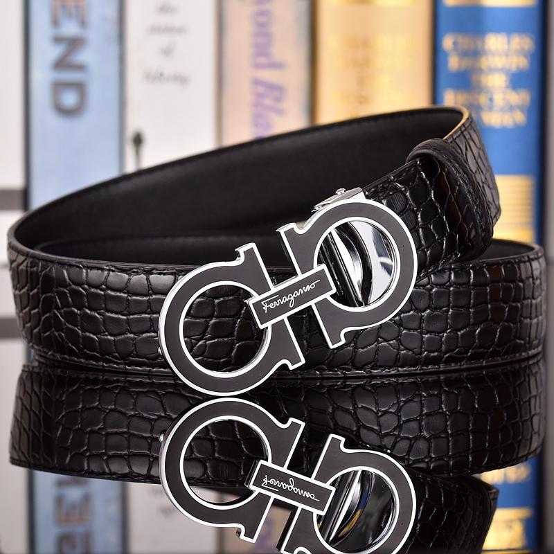 Salvatore Ferragamo Herrebelte Luksusmerke Designerbelte Dress Jeans Formell Merke