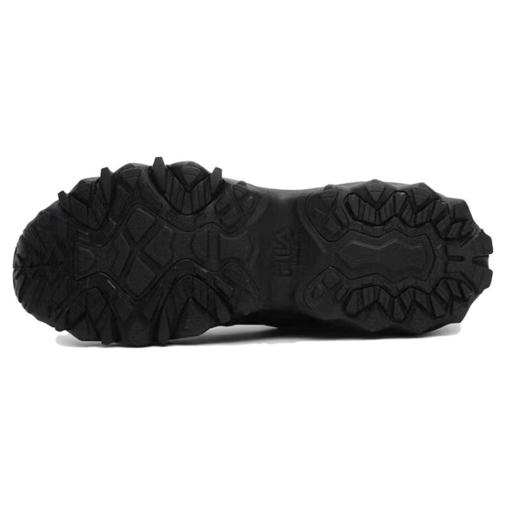 FILA Oakmont 3 Fabric Synthetic Leather TPU Comfortable Low Top Dad Shoes Men sneaker Black F12M332105FBK