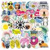 100PCS Cute Stickers Waterproof Vinyl Aesthetic Decals for Water Bottles Laptop Phone Journaling Scrapbook Journal