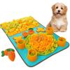 Washable Nose Work Mat for Smell Training Treat Hiding Training Prevents Slow Stress Educational Pet Toy Dogs, Mat, Mat, Blanket, Non-Slip, Eating,